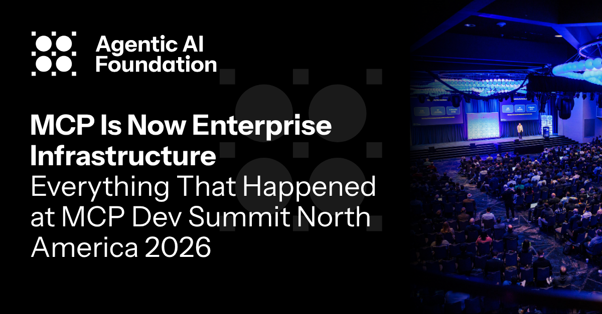 Blog - MCP Is Now Enterprise Infrastructure: Everything That Happened at MCP Dev Summit North America 2026