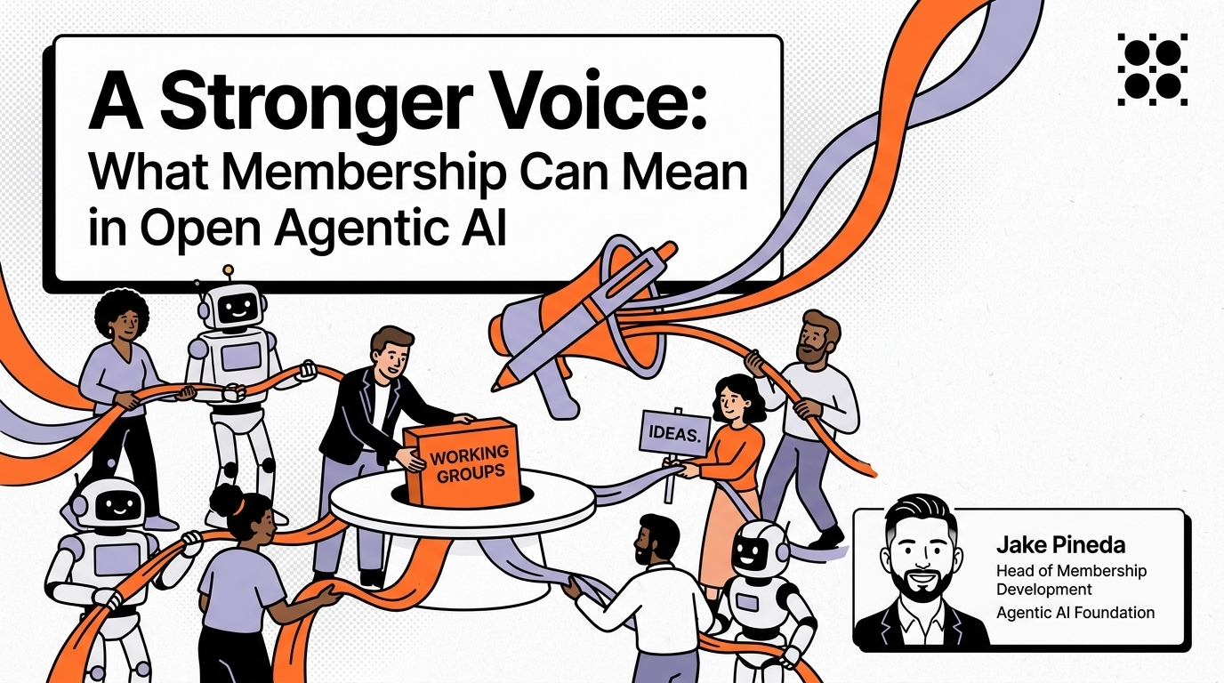 A Stronger Voice: What Membership Can Mean in Open Agentic AI
